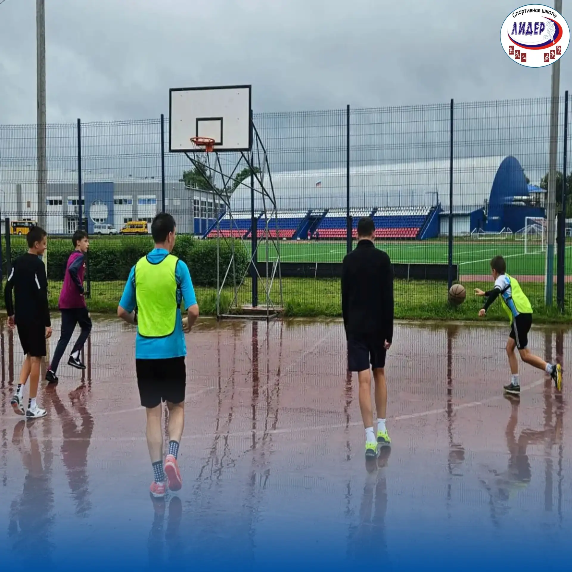 🏀 Товарищеская встреча по баскетболу состоялась! 🏀