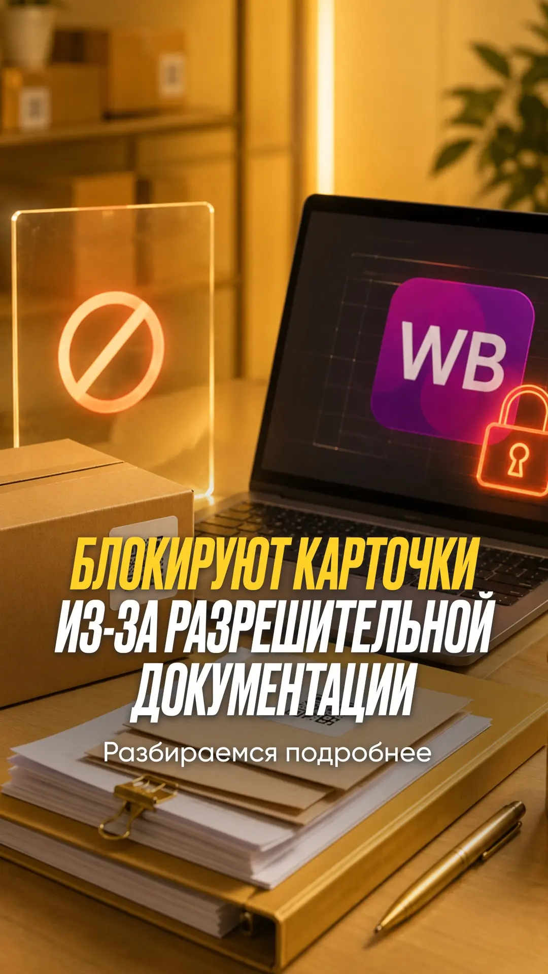 🔴 Уважаемые партнёры, сообщаем: на Wildberries начали блокировать карточки из-за разре...