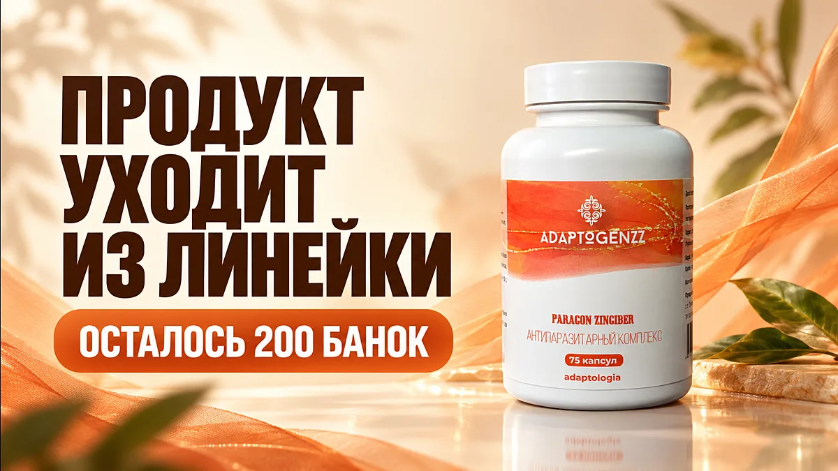 Прощаемся с «Антипаразитарным комплексом» 🌿
