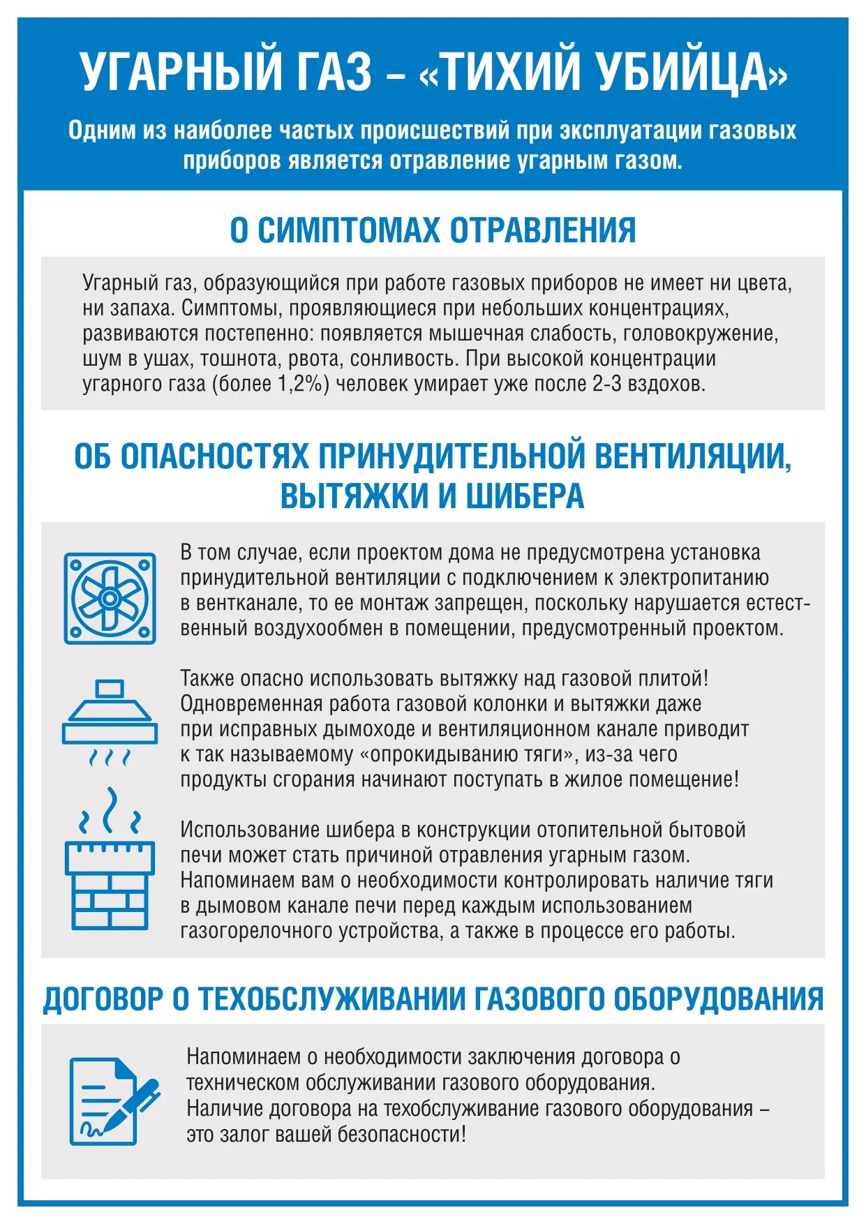 Одна из эффективных мер обнаружения утечки газа – это установка сигнализаторов загазованности в квар