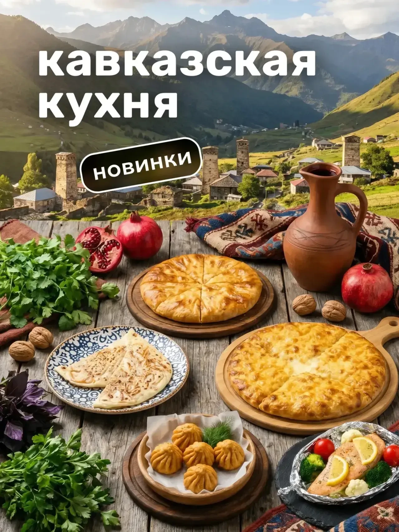 🔥 Кавказские блюда в Суши Стайл!

Дорогие гости!

Мы продолжаем радовать вас новыми блюдами в напра