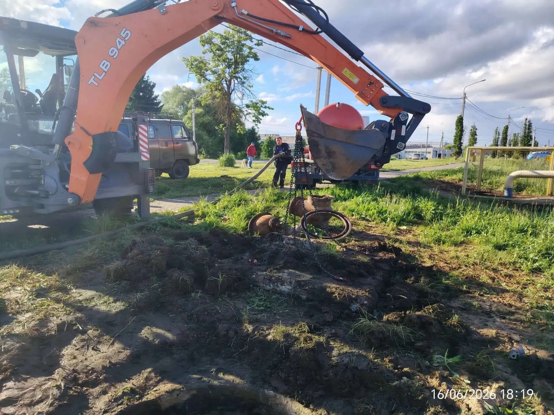 📣Аварийные службы устранили аварию водопроводной сети в городе Малоярославце. Идет заполнение систе