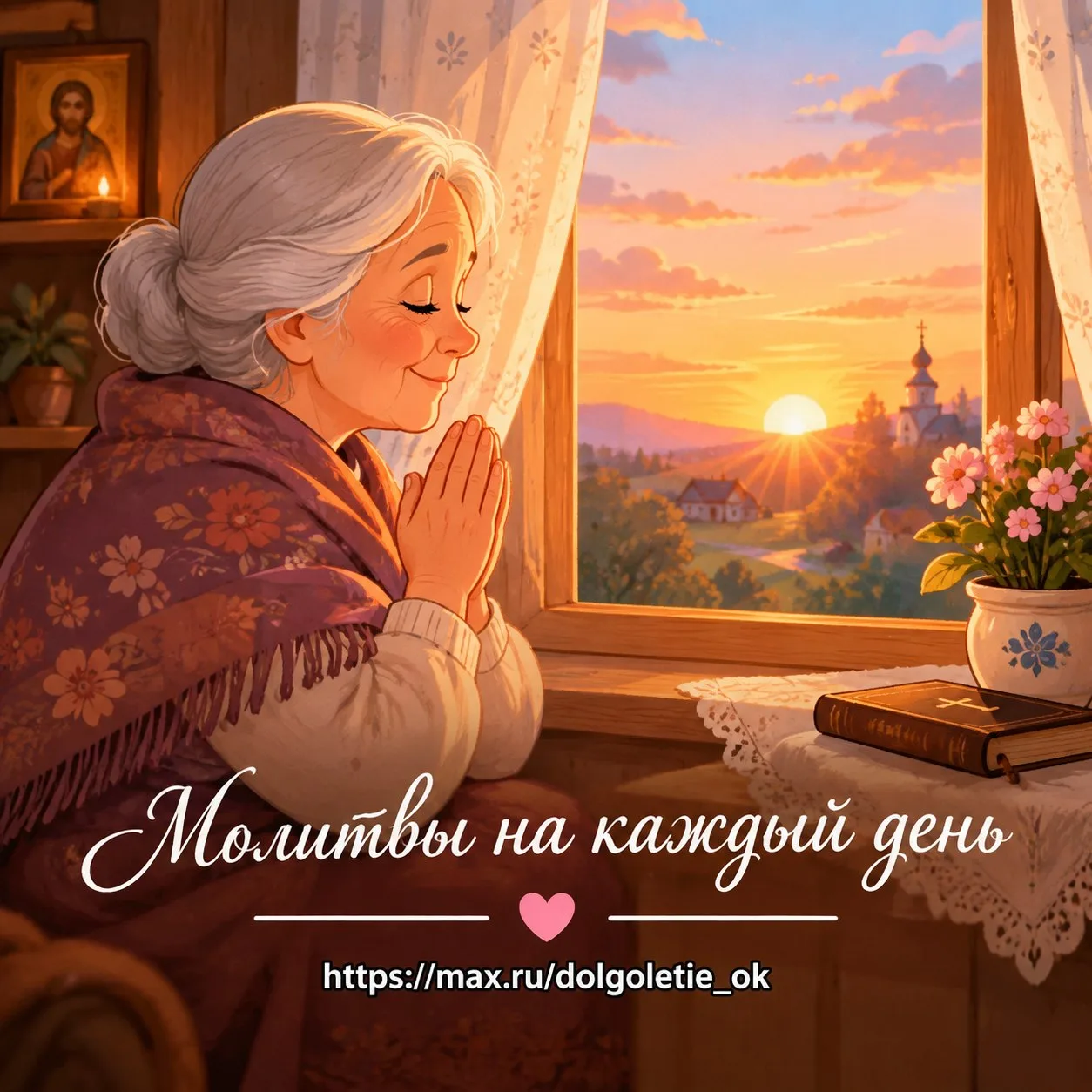 МОЛИТВА (ЧИТАЕТСЯ С УТРА)🌞