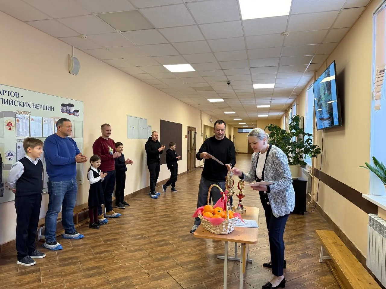 🌟 В тёплой, дружественной обстановке 🏘️ состоялись традиционные школьные состязания спортивного заль