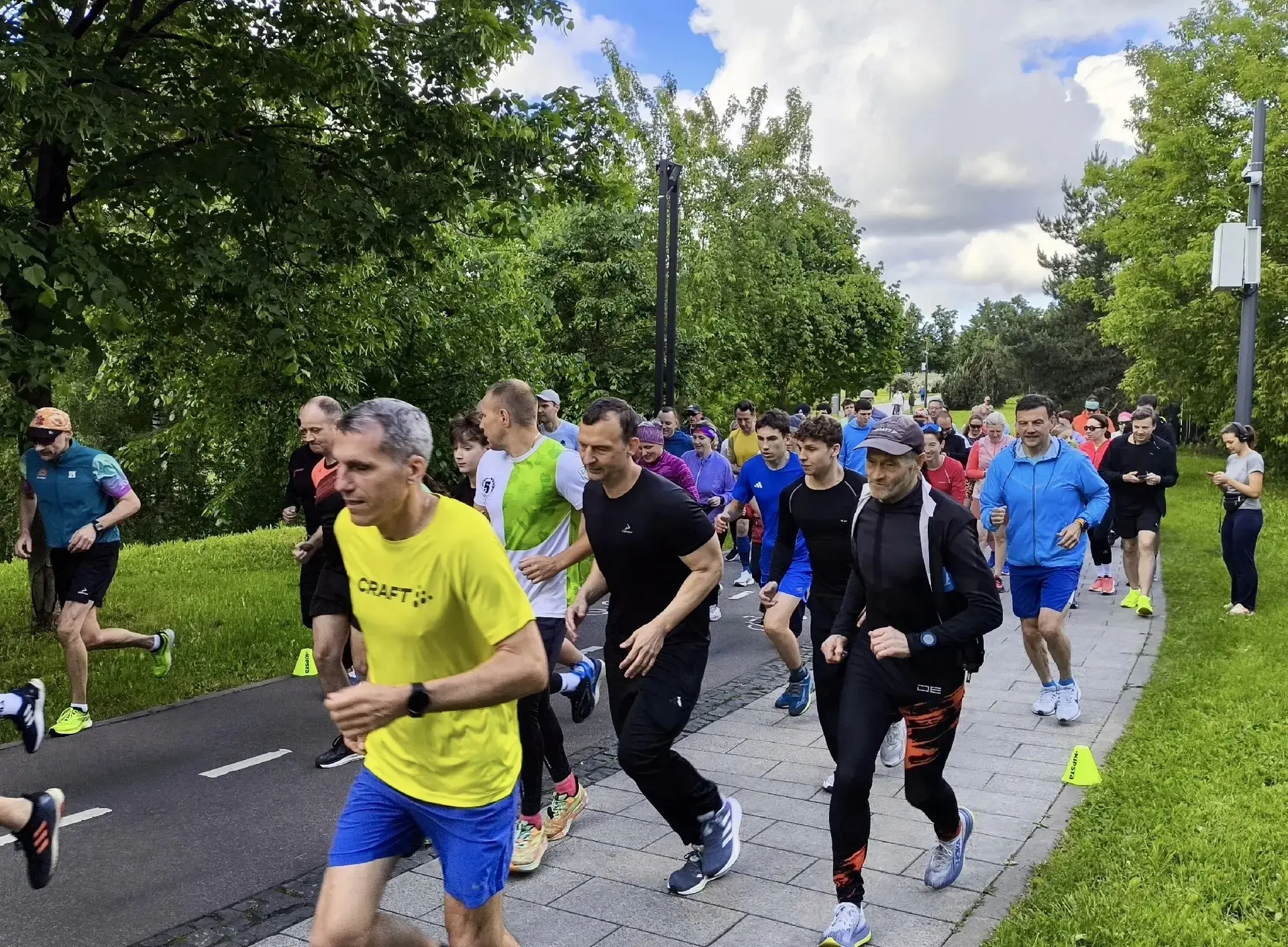 Забеги «5 верст» в Ландшафтном парке «Митино» 🏃
