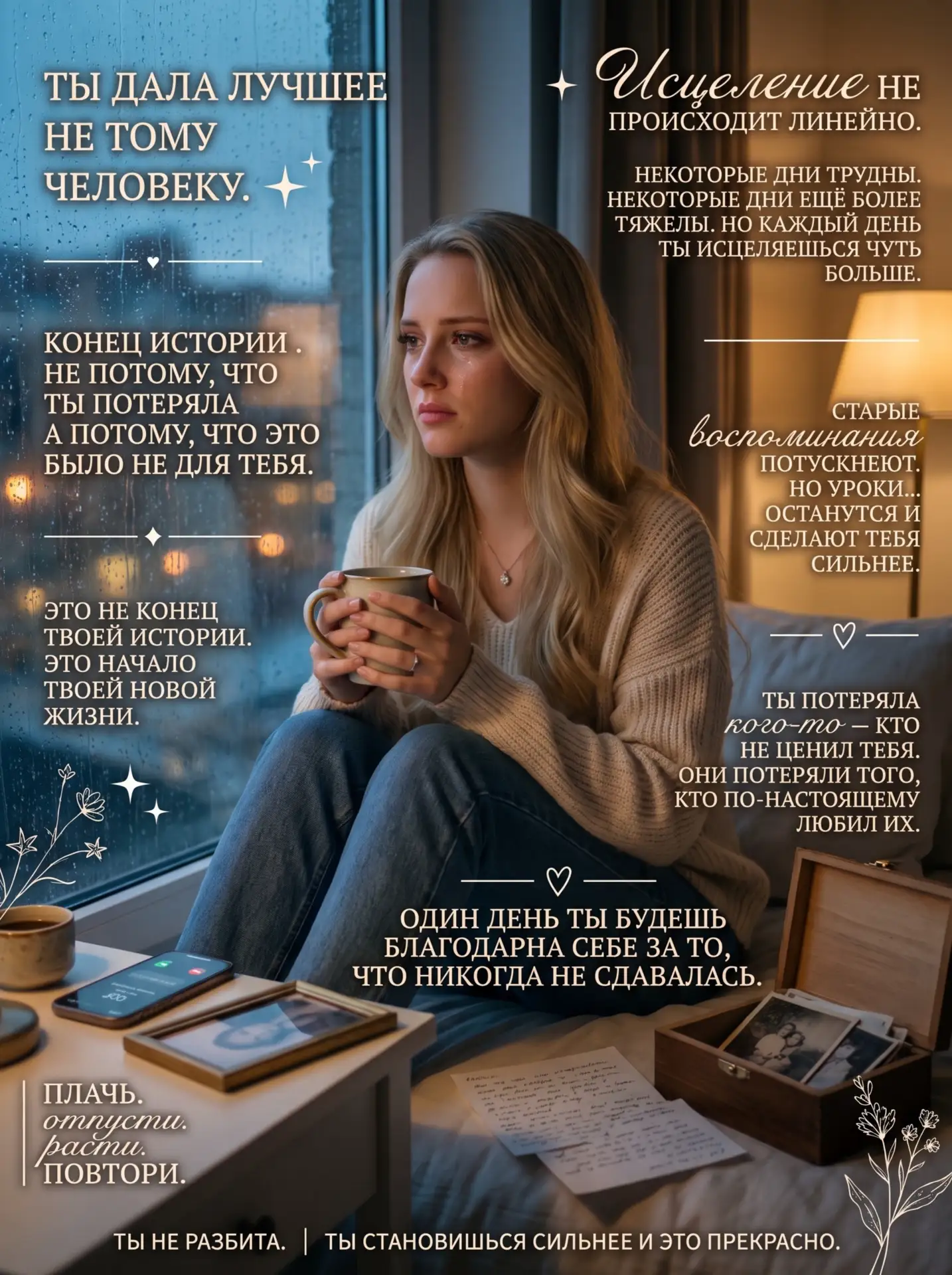 Премиальный постер с типографикой