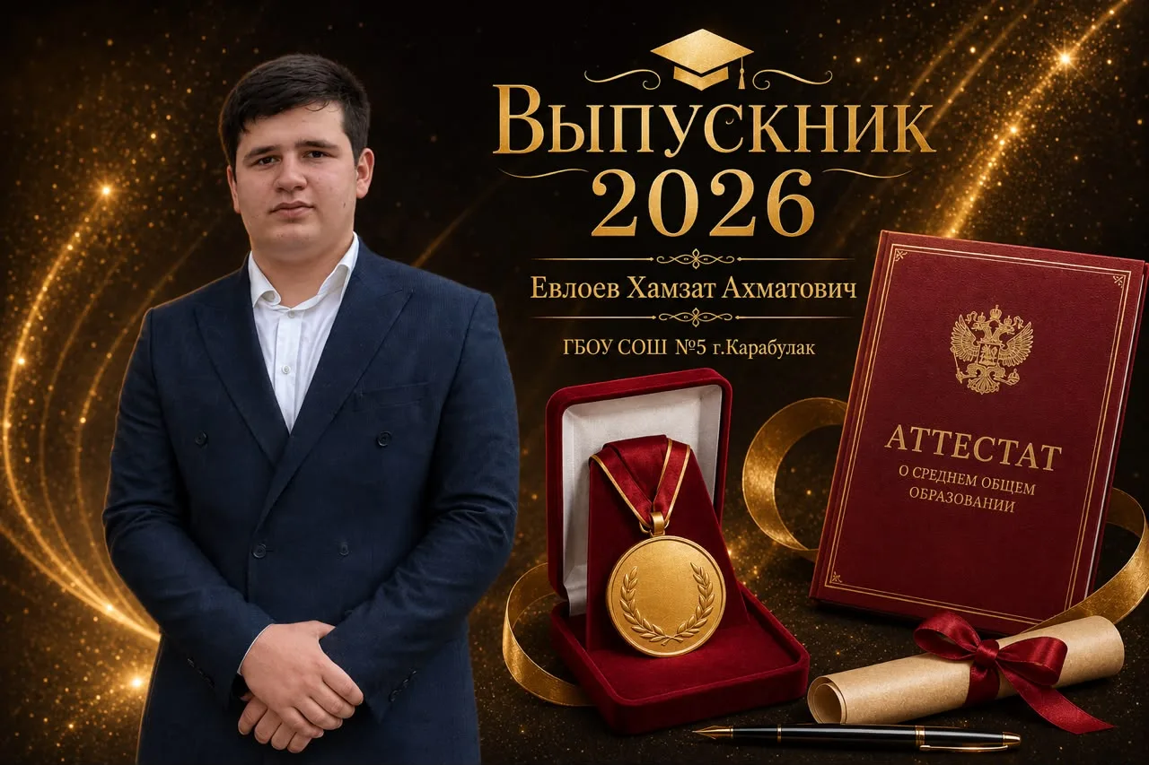 Пример для подражания: история успеха Хамзата Евлоева 🥇

В этом году гордостью школы и всей республ