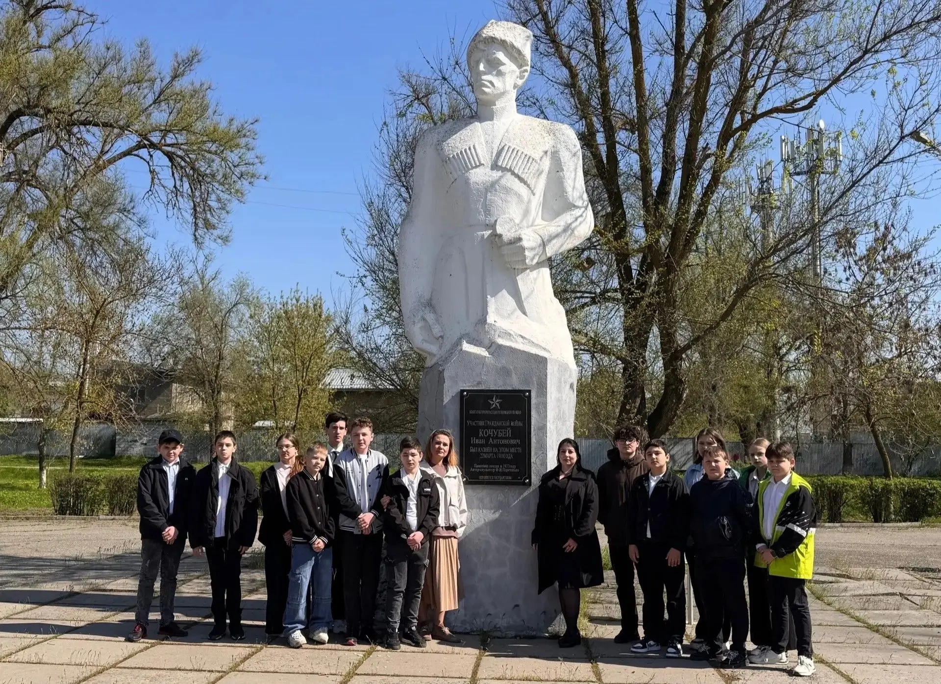 В рамках акции «Неделя исторического наследия» в сквере имени И. А. Кочубея прошла музейная программ