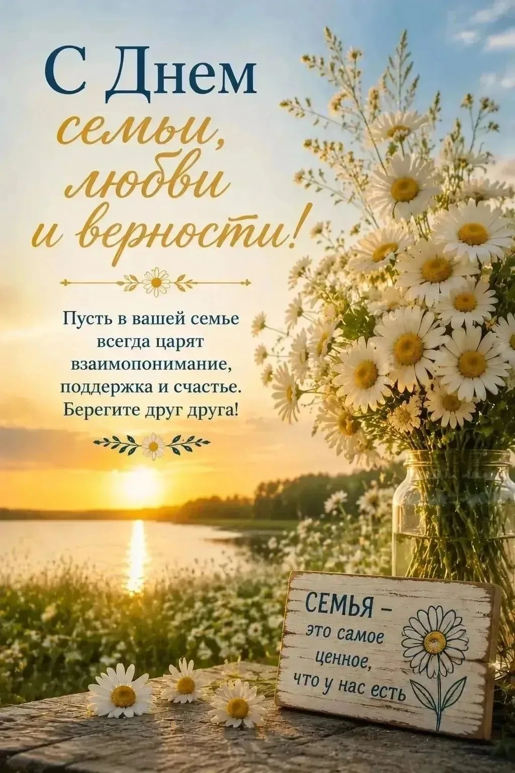 ❤️День семьи, любви и верности — это напоминание о том, что настоящая любовь не зависит от обстоятел