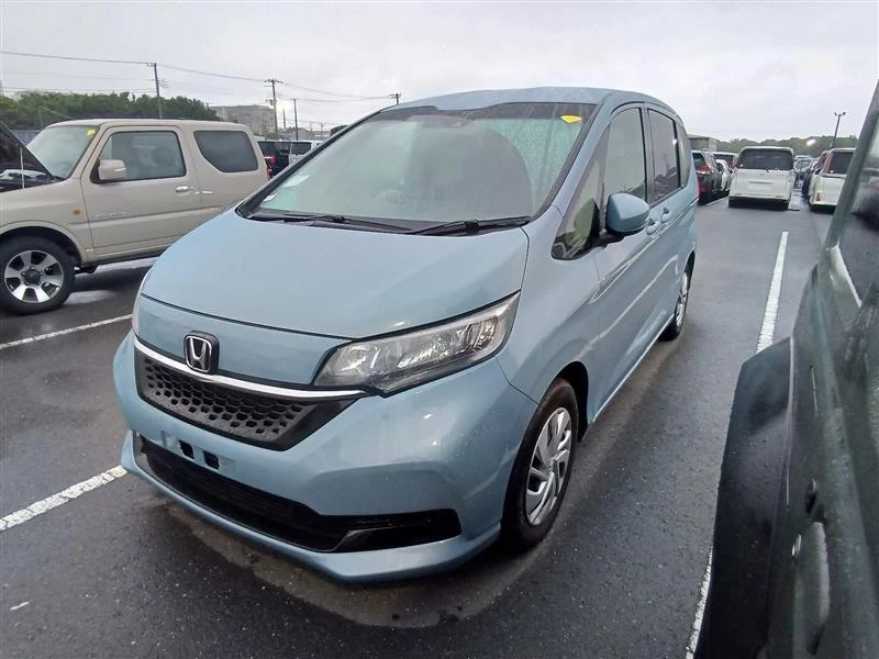 🇯🇵Honda Freed, выигранный для нашего клиента – прибыл на ярд   Прикладываем фотоотчет 🤝🏻  ➤2021 год 