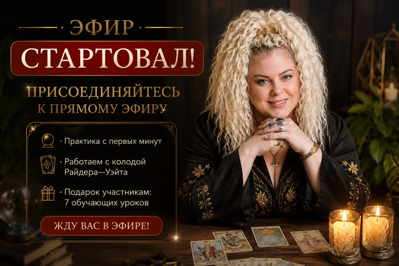 🔴 Мы начинаем! Присоединяйтесь к эфиру!