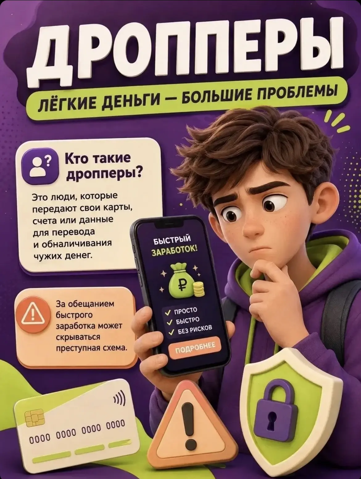 ❗️Осторожно: дропперы!