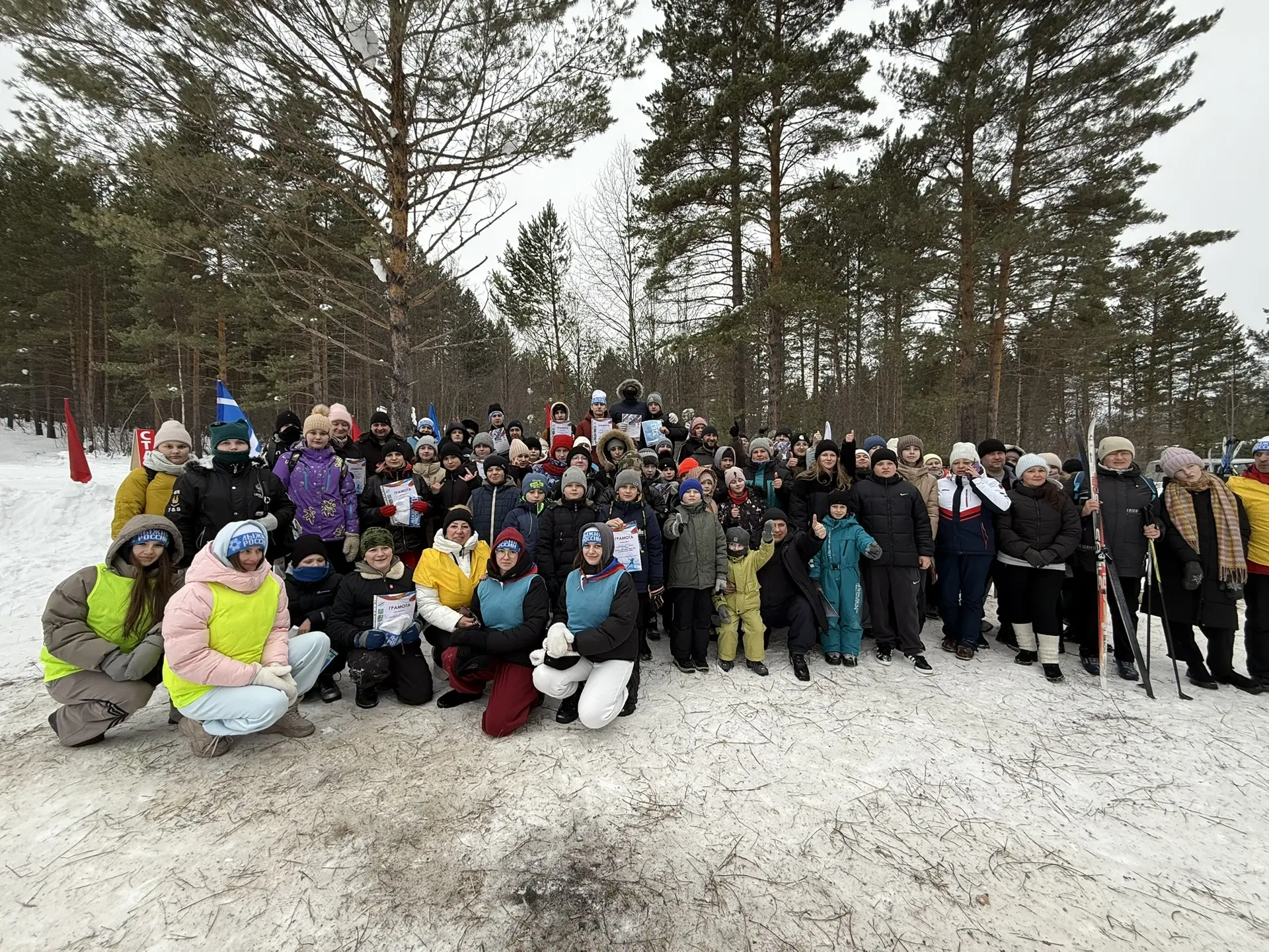 ⛷️14марта в Мамско - Чуйском районе прошел второй этап ВФСК ГТО, в рамках Всероссийской...