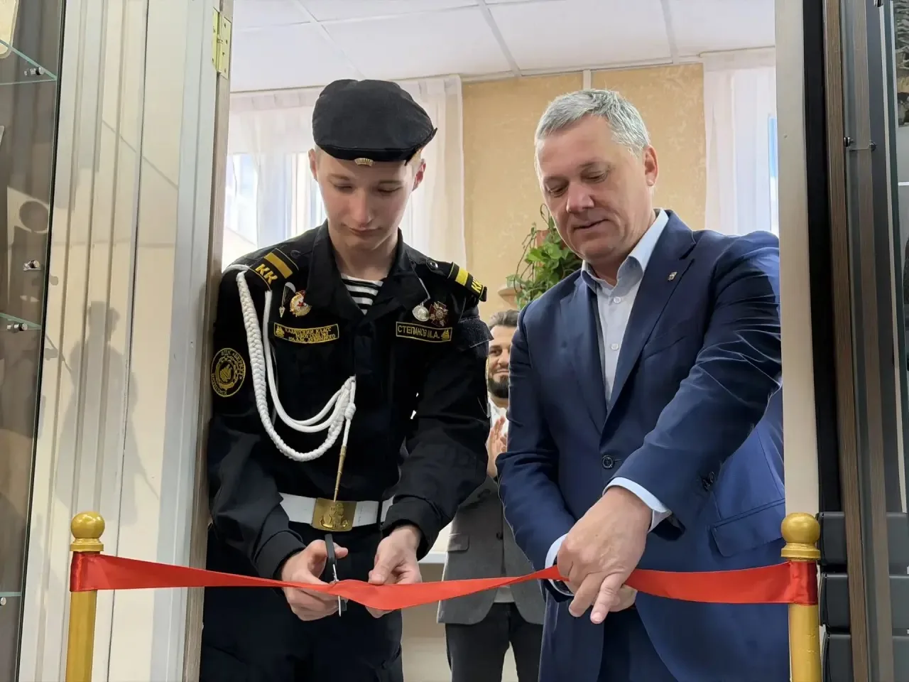 В пятигорской школе открылся обновлённый музей памяти