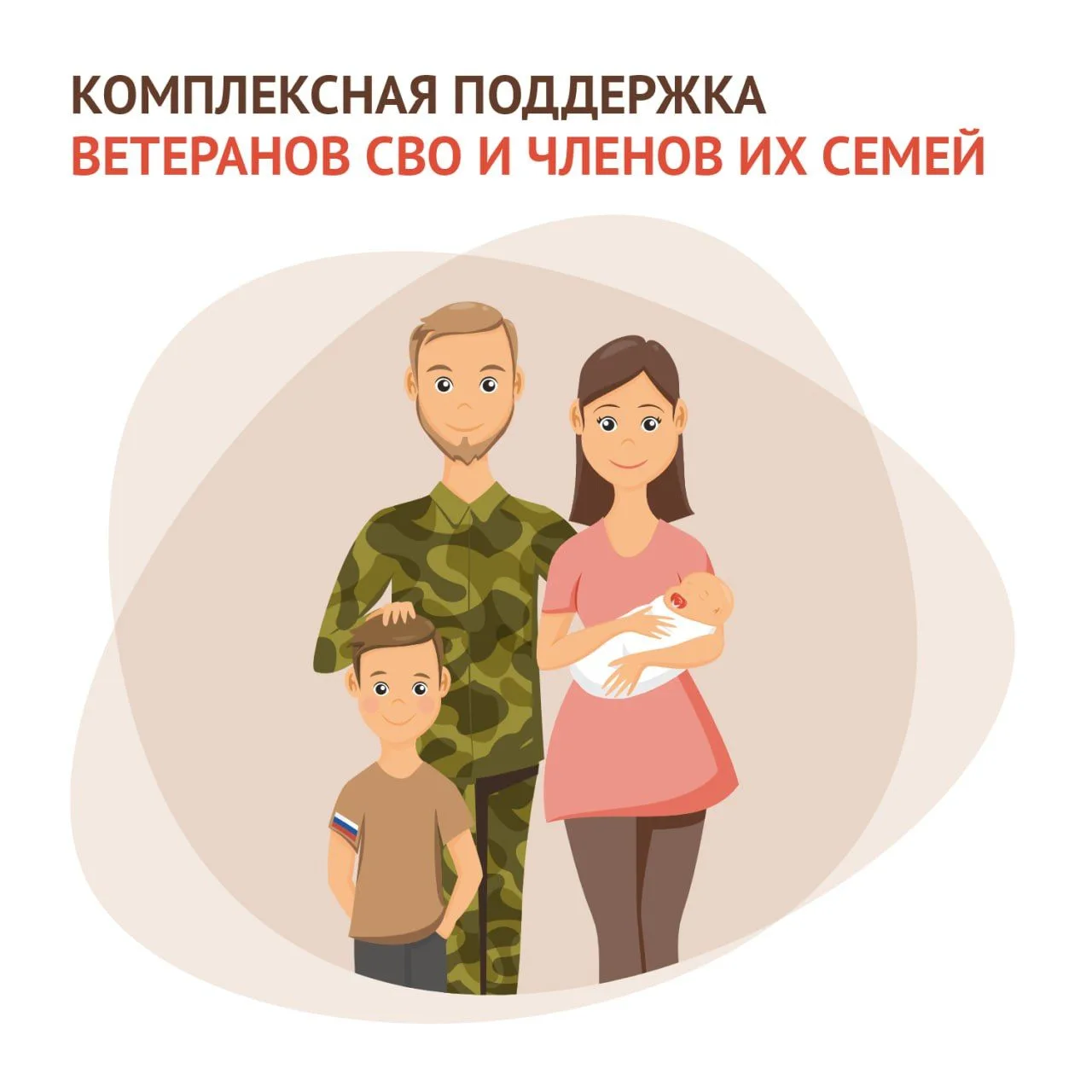 📣Комплексная поддержка участников СВО и членов их семей в МФЦ Херсонской области  В отделениях МФЦ Х