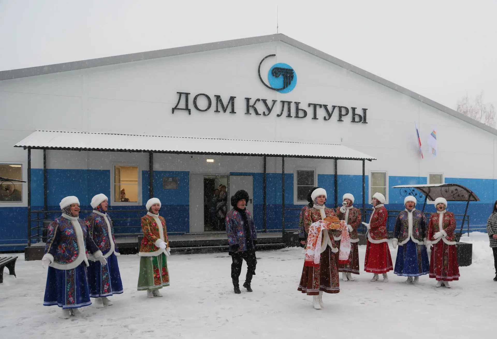 В селе Даниловка открыли современный модульный Дом культуры.