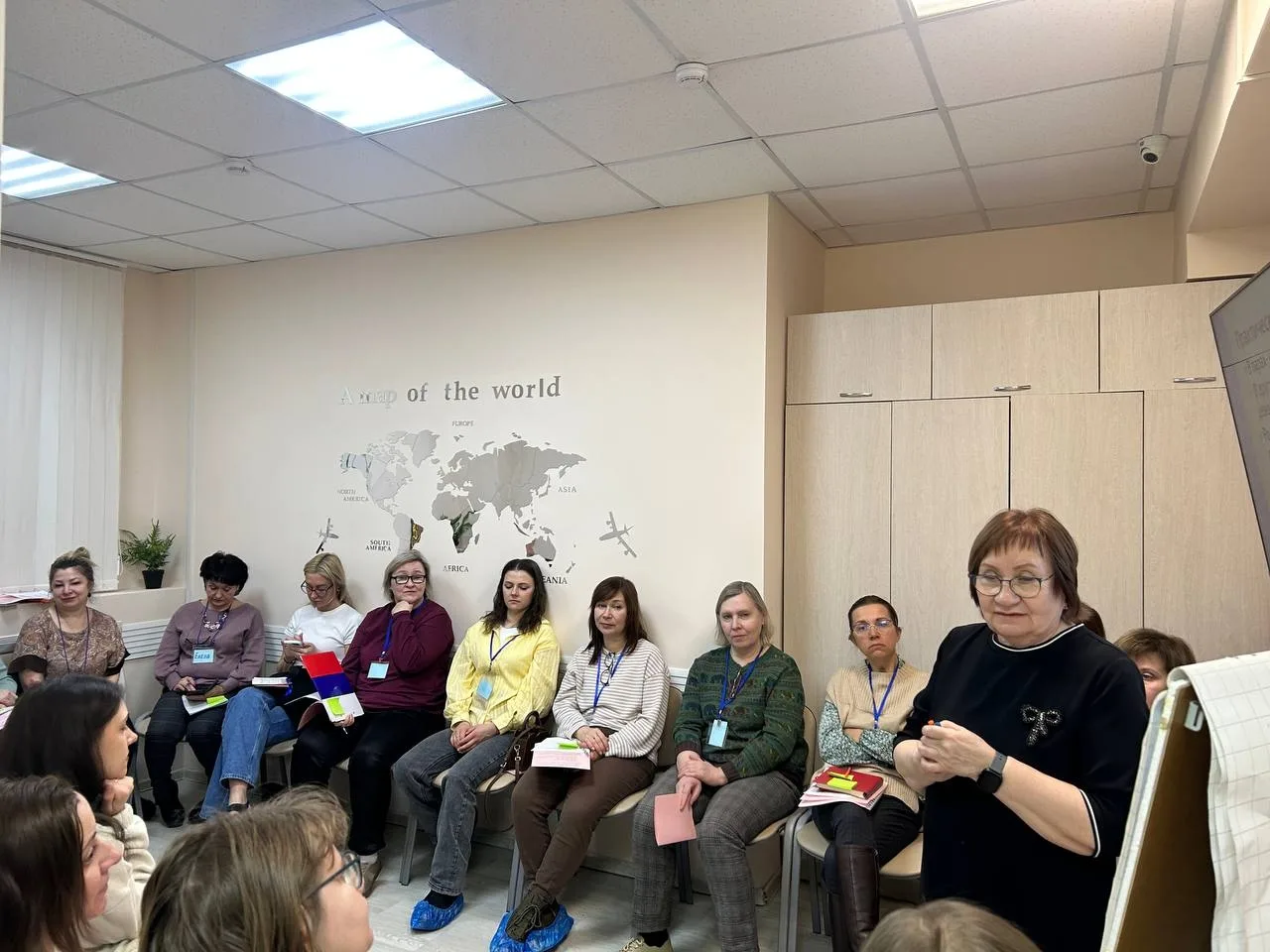 ✅Первое занятие группы по программе «Профилактика семейного неблагополучия».