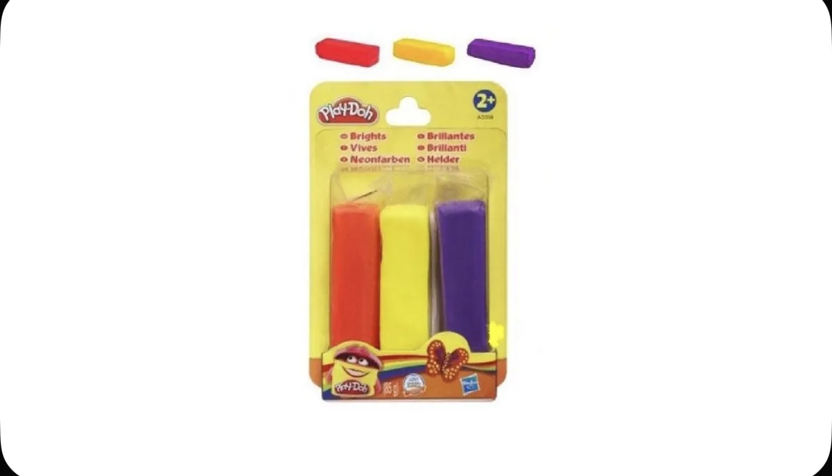 Play-Doh набор пластилина из 3х цветов