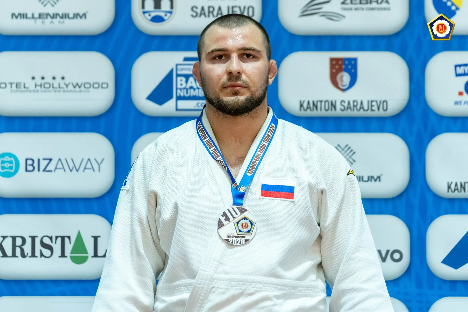 🥈Александр Шалимов завоевал серебряную медаль Кубка Европы по дзюдо