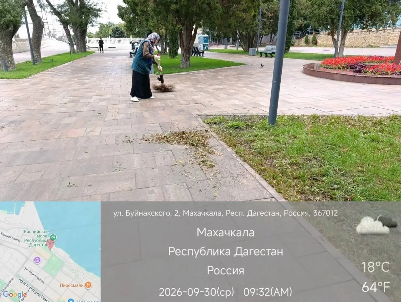 Утро начинается с чистоты: ежедневный обход городских территорий