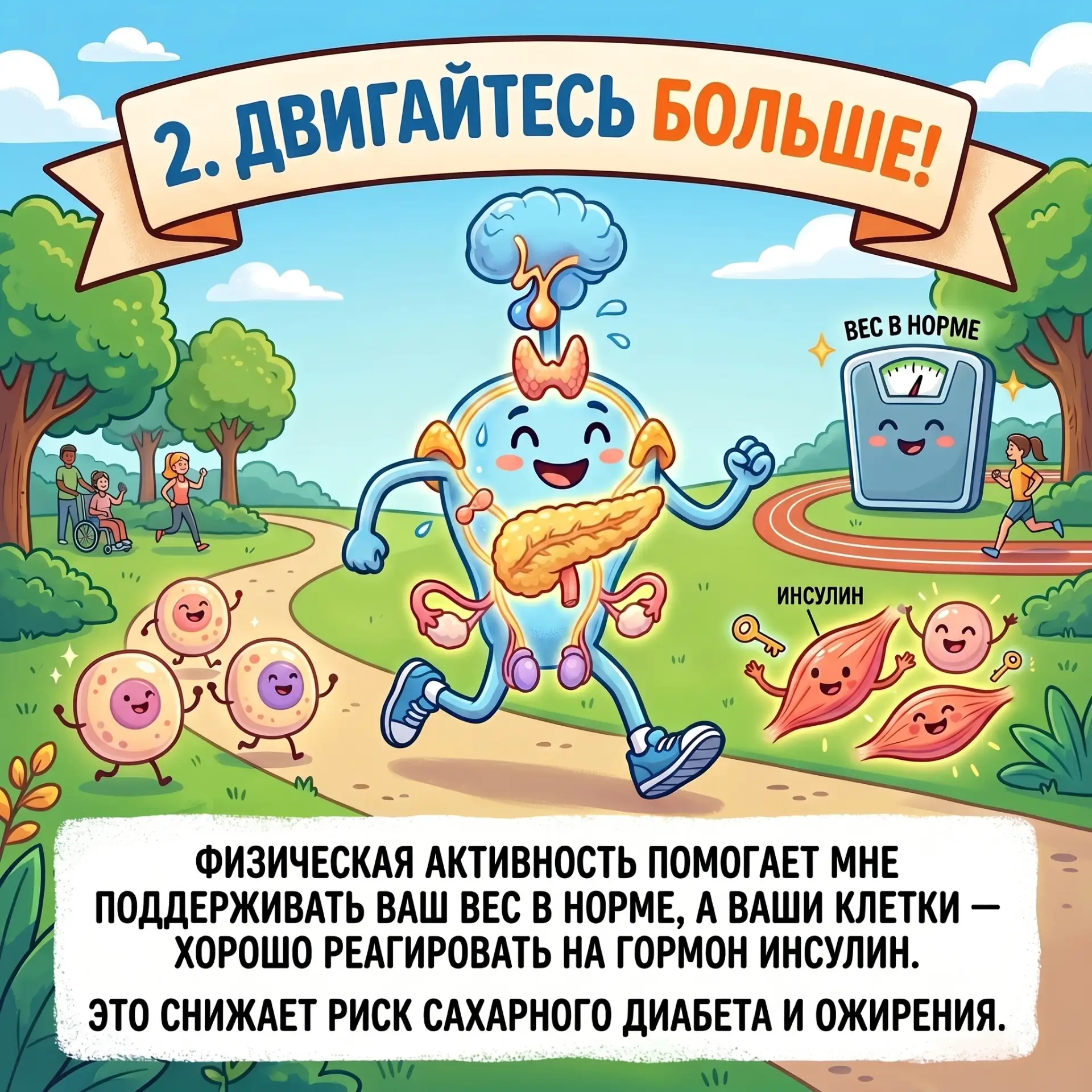 Период с 18 по 24 мая 2026 года обозначен Неделей профилактики заболеваний эндокринной системы (в че