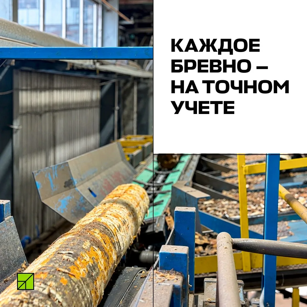 🪵 Каждое бревно — под лазерным контролем! 👍