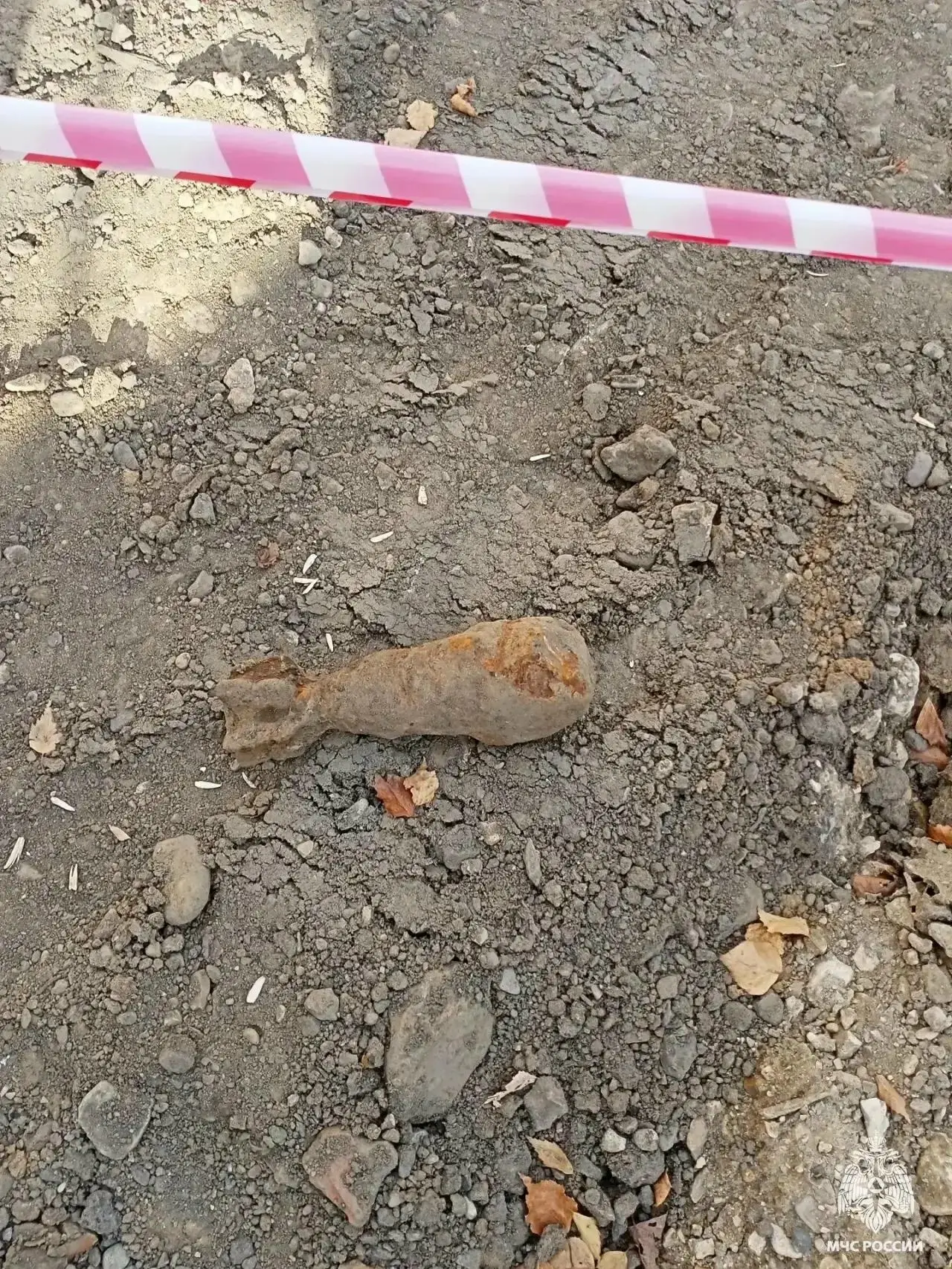 Во Ржеве обнаружили минометную мину времен войны