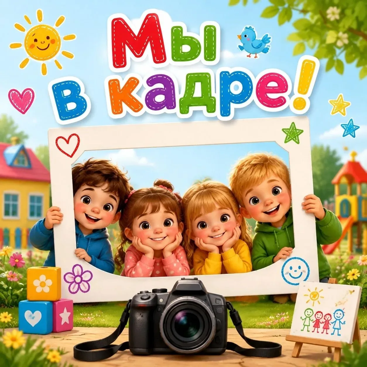 Наши малыши в кадре♥️♥️♥️