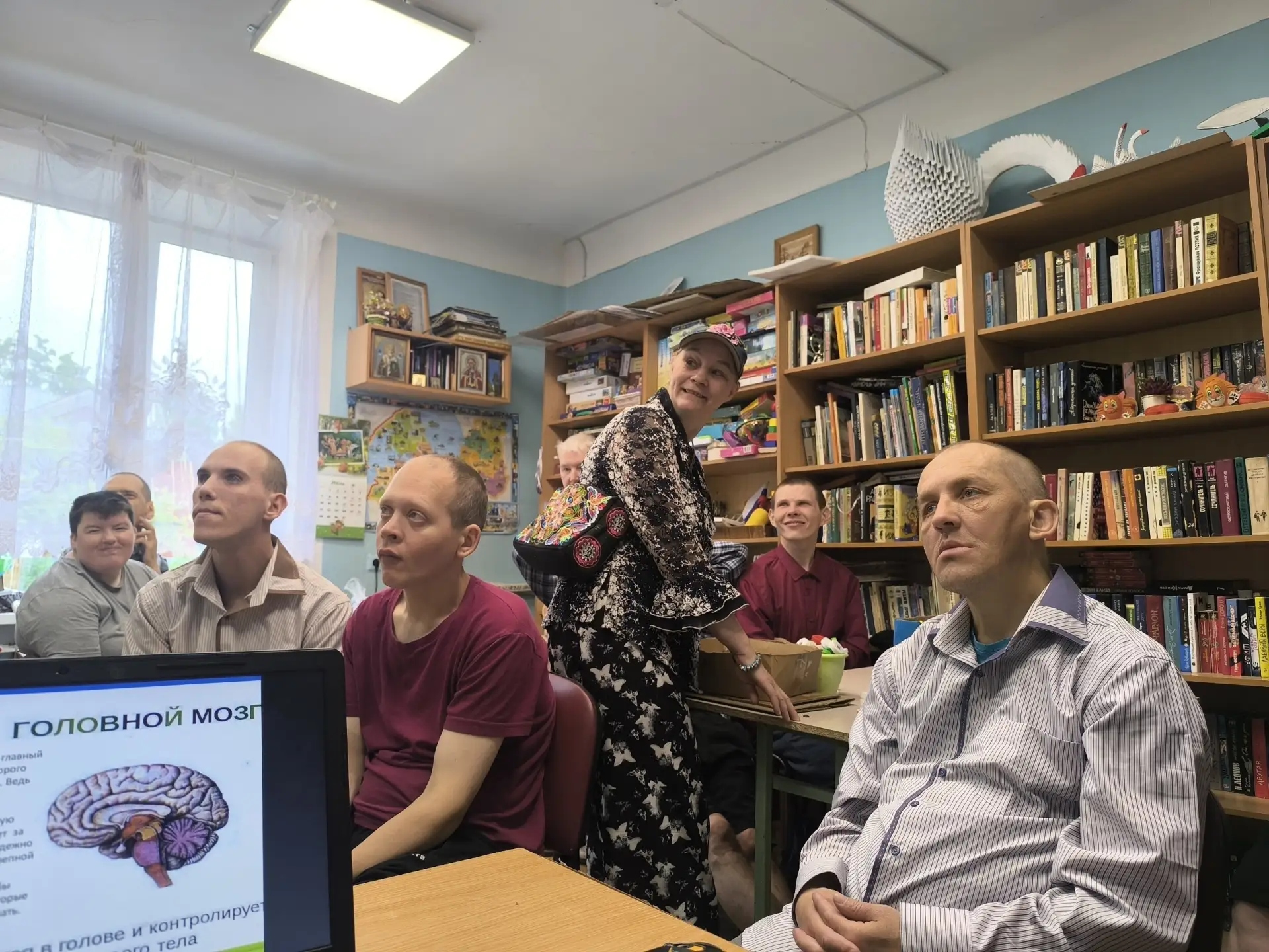 🌟 Сегодня в нашем доме прошла лекция о строении и функциях органов человека! 🌟 Наши подопечные с и