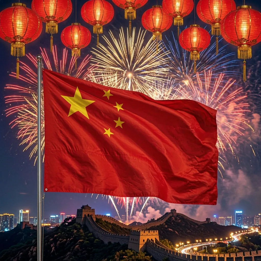 ✨Сегодня в Китае важный праздник - День образования КНР🇨🇳