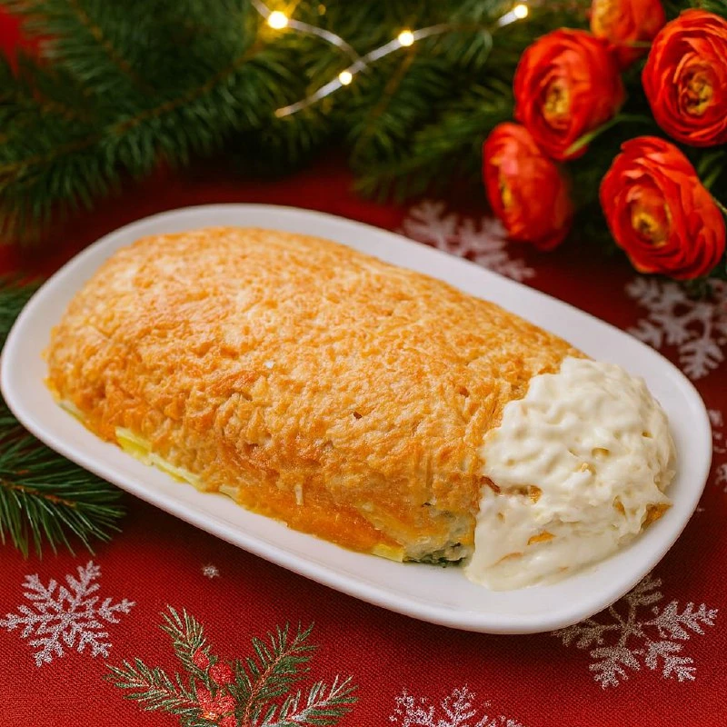Я ОБОЖАЮ ЕГО ВСЕМ СЕРДЦЕМ! 😍🔥 ТАКАЯ ЯРКАЯ ПОДАЧА, ТАКИЕ СЛОИ — СЕЛЁДОЧКА, КАРТОФЕЛЬ, ГРИБОЧКИ, ЯЙЦ