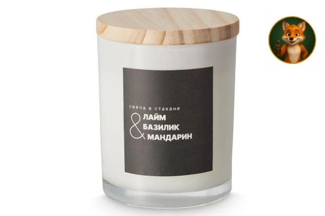 🦊 ЛИС НАШЁЛ: АРОМАТИЧЕСКАЯ СВЕЧА СО СКИДКОЙ 41% 🕯️