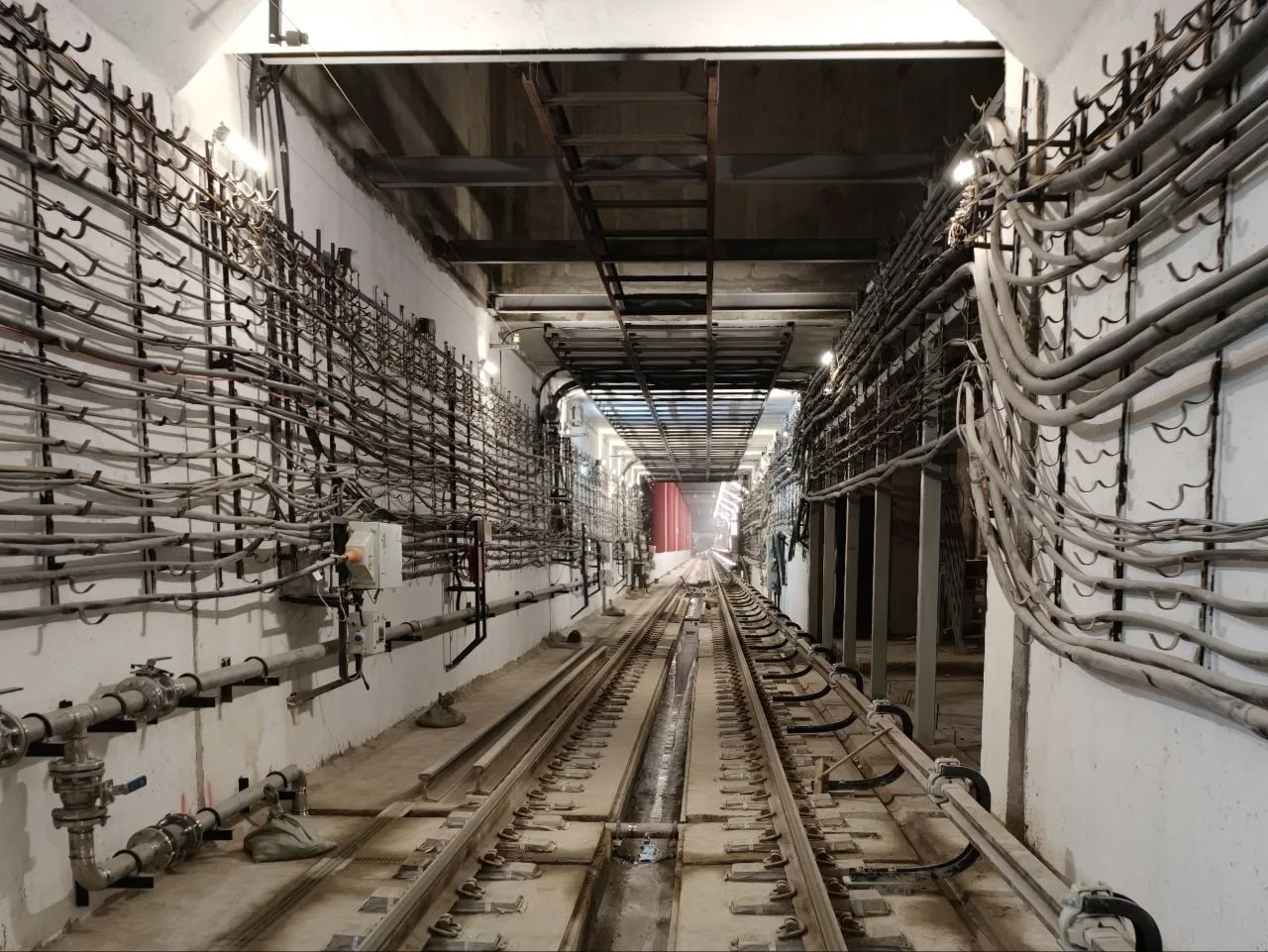 🔥 #ТольковРМТМ
 
Пусковой участок 🚇 «Шелепиха» – «Бульвар Генерала Карбышева»💸 Рублёво-Архангельс