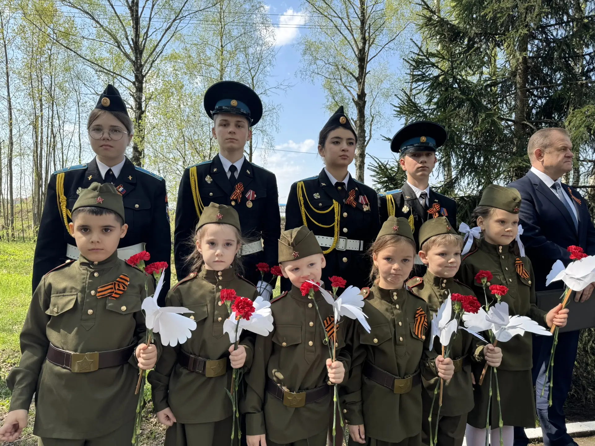 🎖️Сегодня, 7 мая, в преддверии празднования 81-й годовщины Великой Победы, обучающиеся нашей школы п