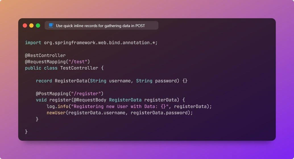 Java  springboot