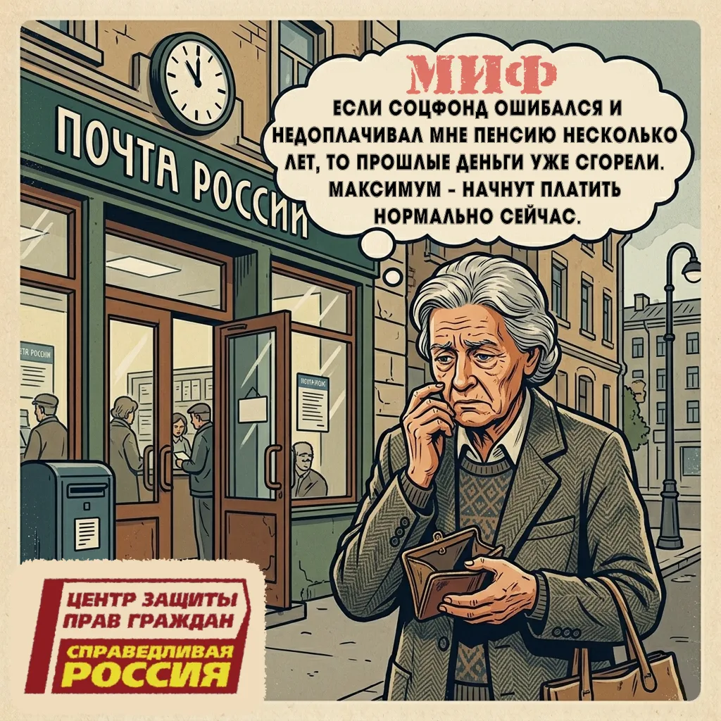 👉А вы знали: если Соцфонд вам недоплачивал пенсию, то вы можете вернуть сумму недоимки за все годы?