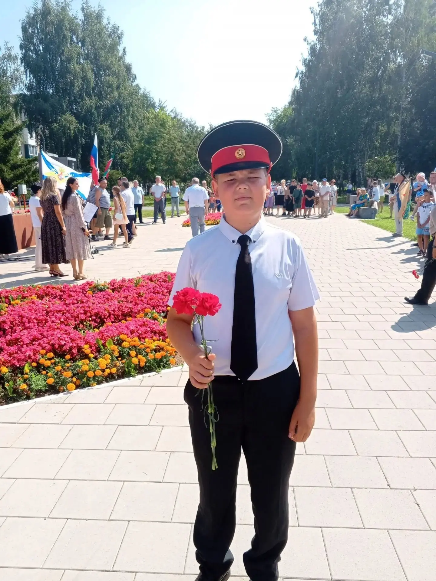 26 июля на Аллее Славы прошел митинг, посвящённый Дню Военно- Морского Флота России, на котором собр