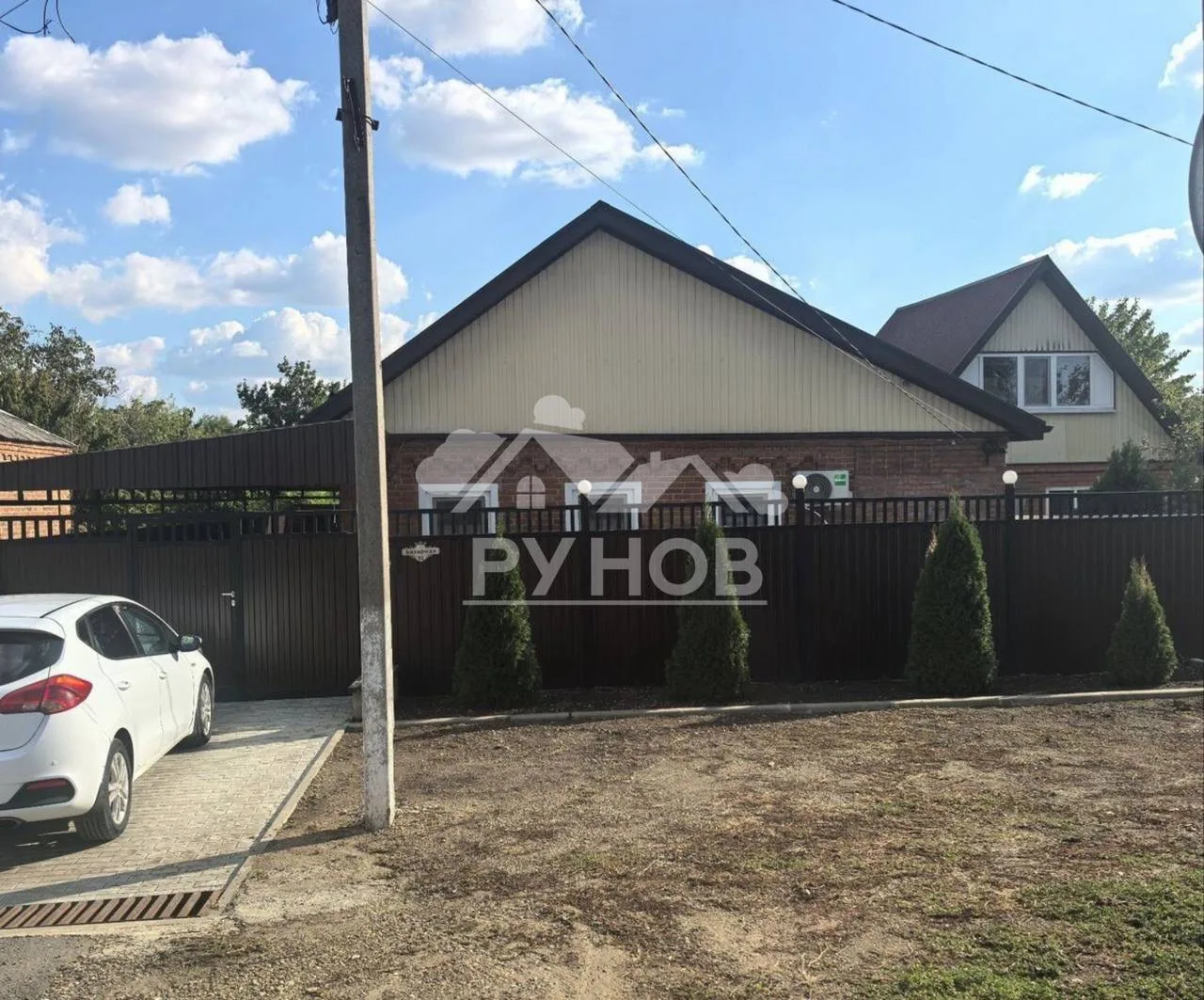 ✔️станица Пластуновская  
🏠Дом 55 м2 (3 спальни, кухня-столовая, санузел) + веранда 
✅Участок 10 со