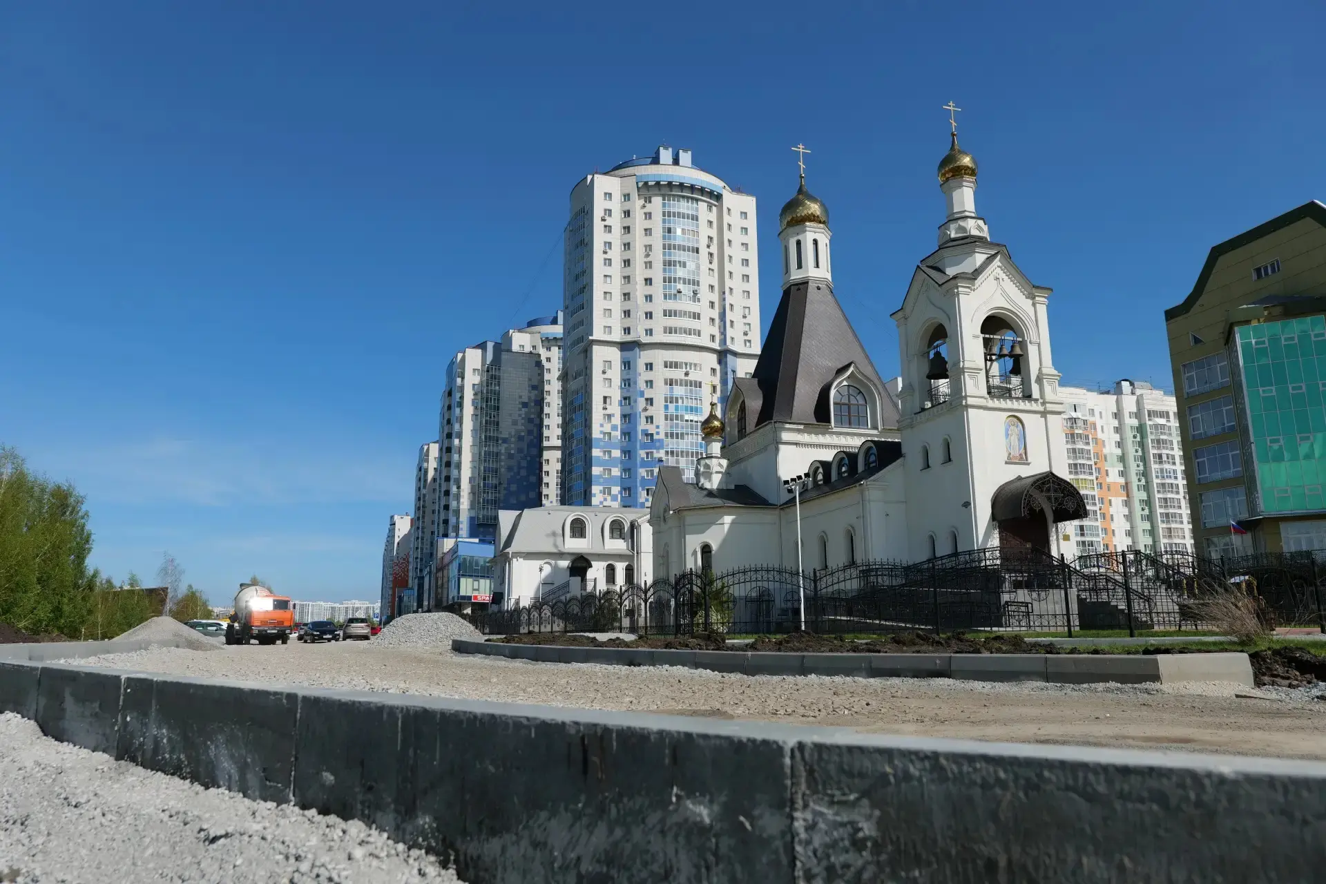 Продолжаем дорожные ремонты в городе Кемерово