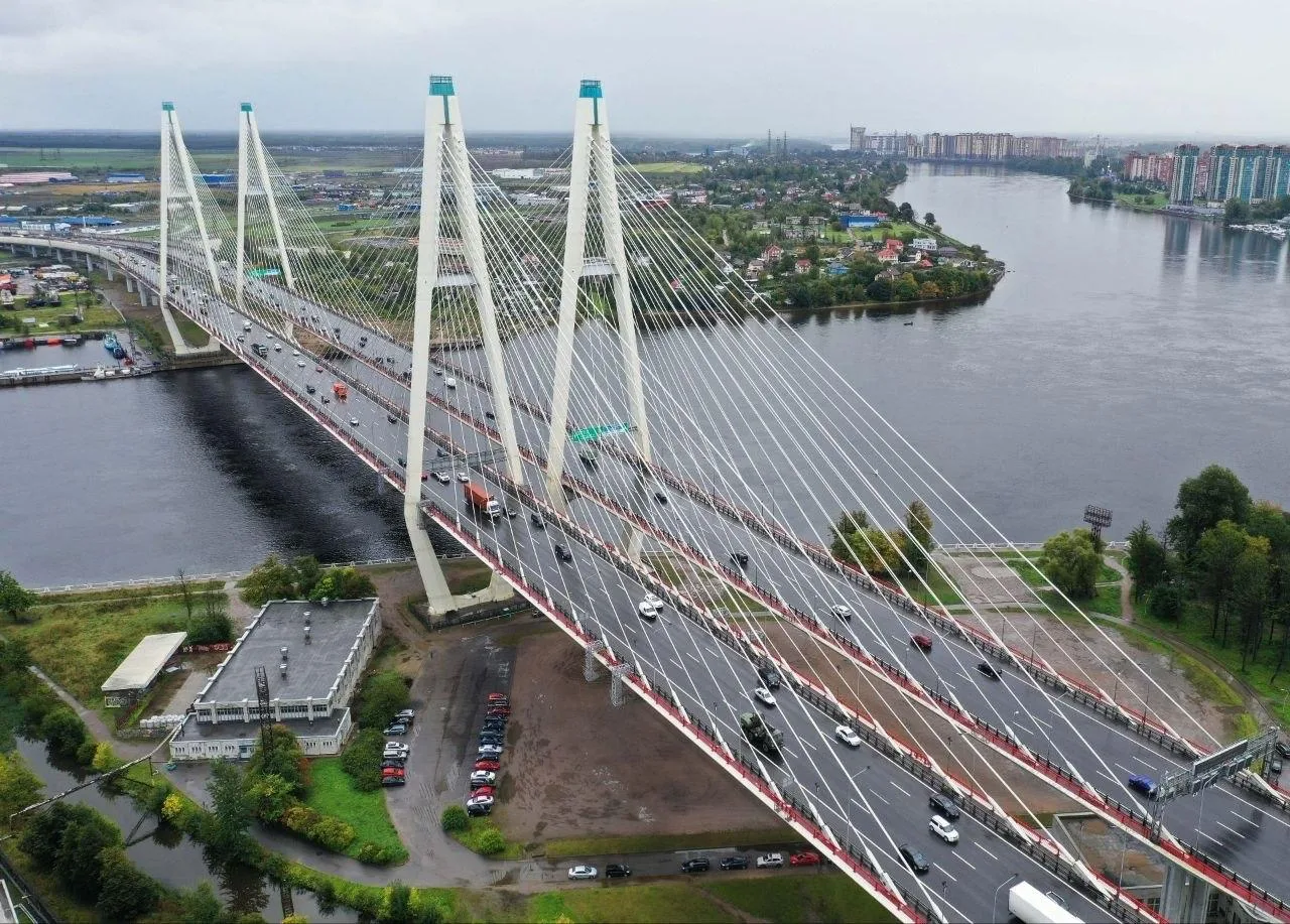 С 15 по 27 августа на Большом Обуховском мосту, на 57-м километре КАД, пройдут работы п...