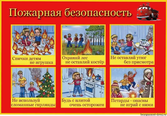 В МАДОУ 38 прошли мероприятия по правилам пожарной безопасности .