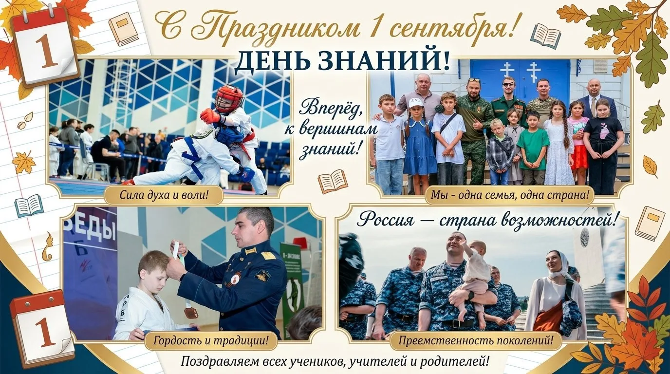 Дорогие друзья! С Днем Знаний!