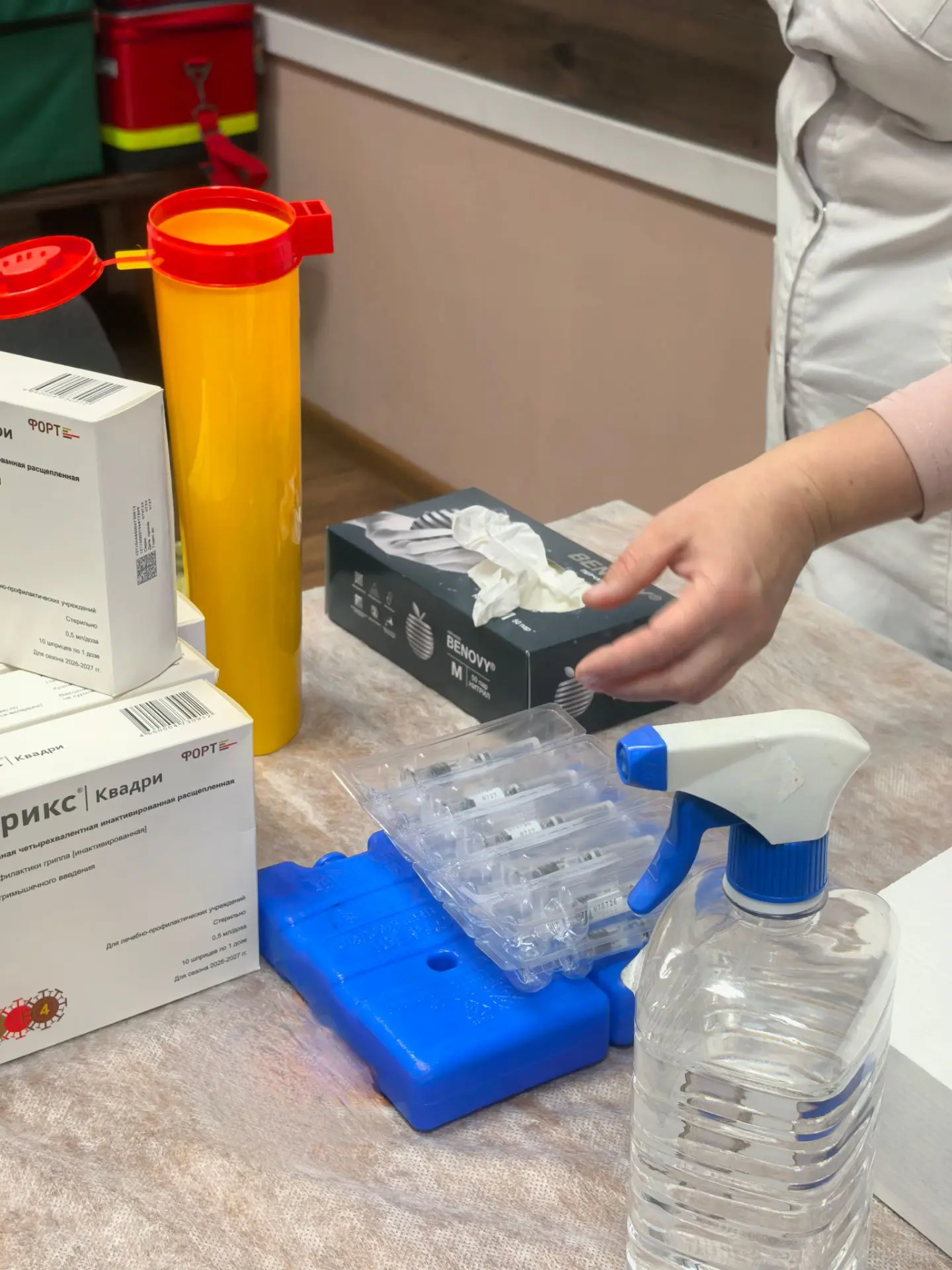 Стартовала вакцинация против гриппа