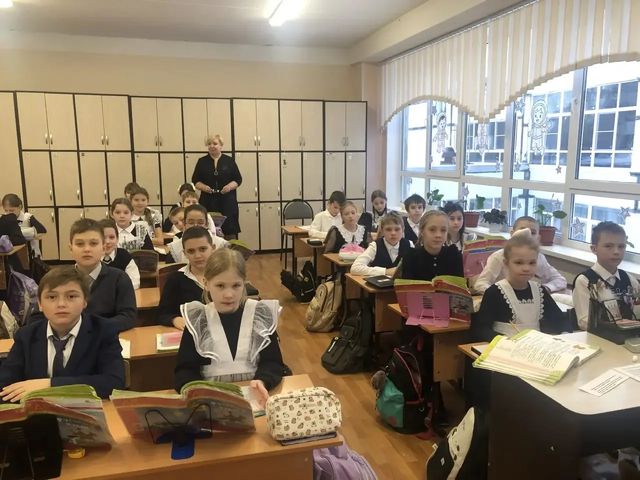 19 января стартовала неделя открытых уроков в начальной школе.  Русский язык царствовал на всех откр