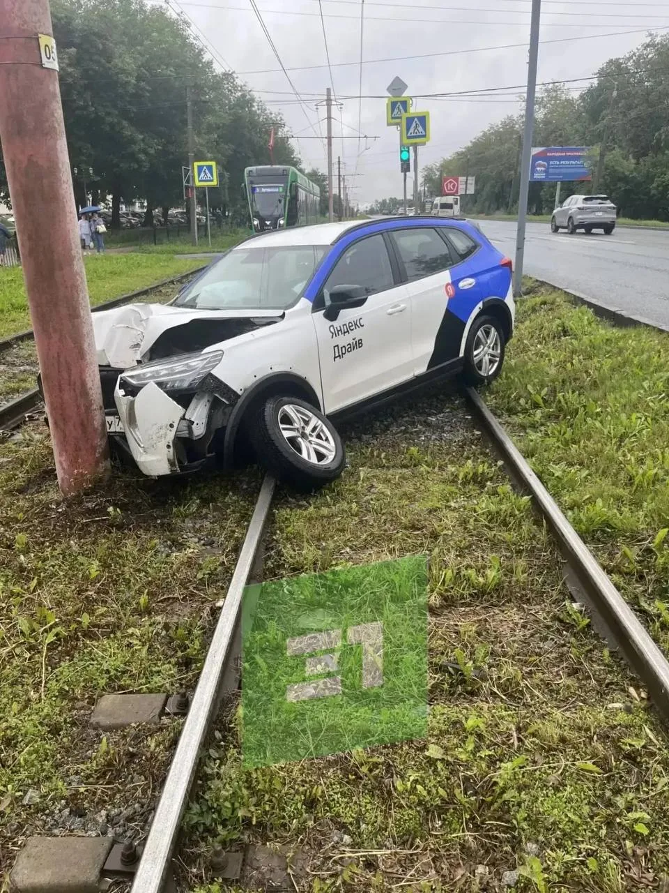 ❗️😱 ДТП на переезде на Жукова-Сталеваров