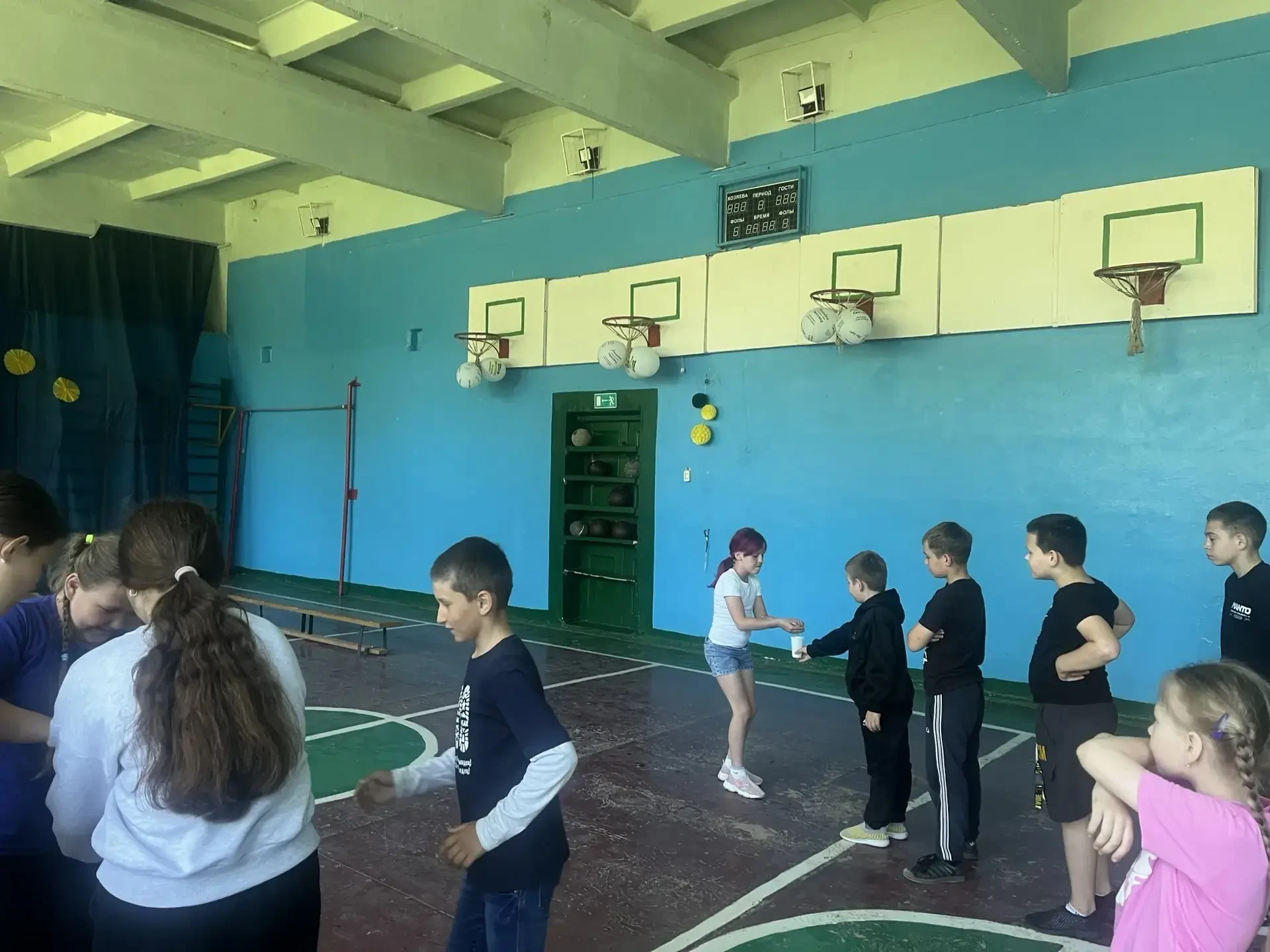 Второй день в пришкольном лагере Радуга с темой " Орленок- Спортсмен" начался с веселой...