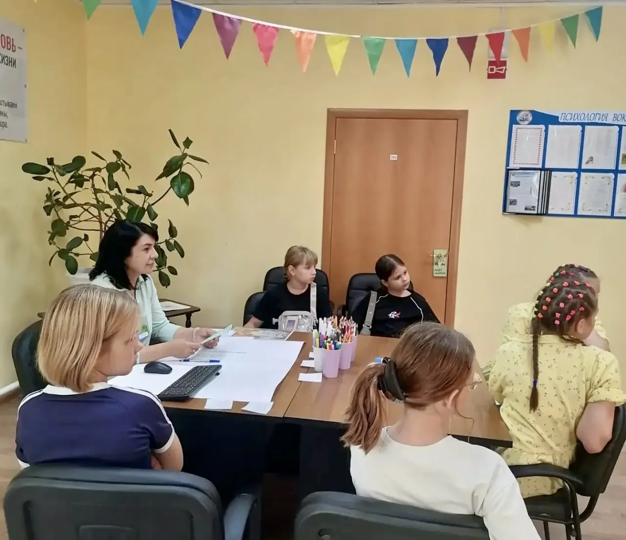 В отделении психологической помощи гражданам царила по-настоящему семейная атмосфера: психолог Валид