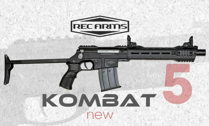 Новое поступление ружей калибра 20х76 KOMBAT от бренда Rec Arms. Теперь они 5-зарядные.