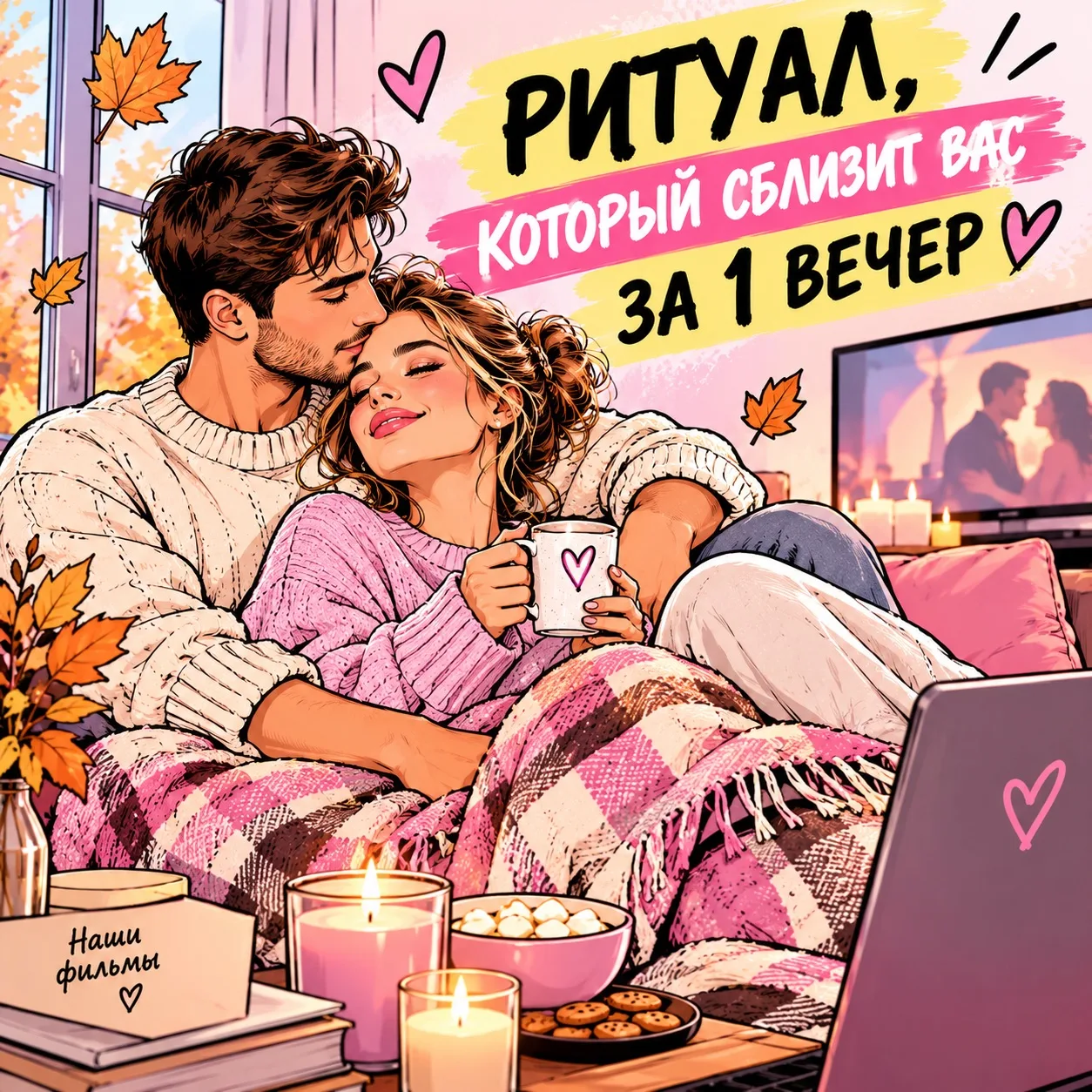 🍂 РИТУАЛ, КОТОРЫЙ СБЛИЗИТ ВАС ЗА 1 ВЕЧЕР