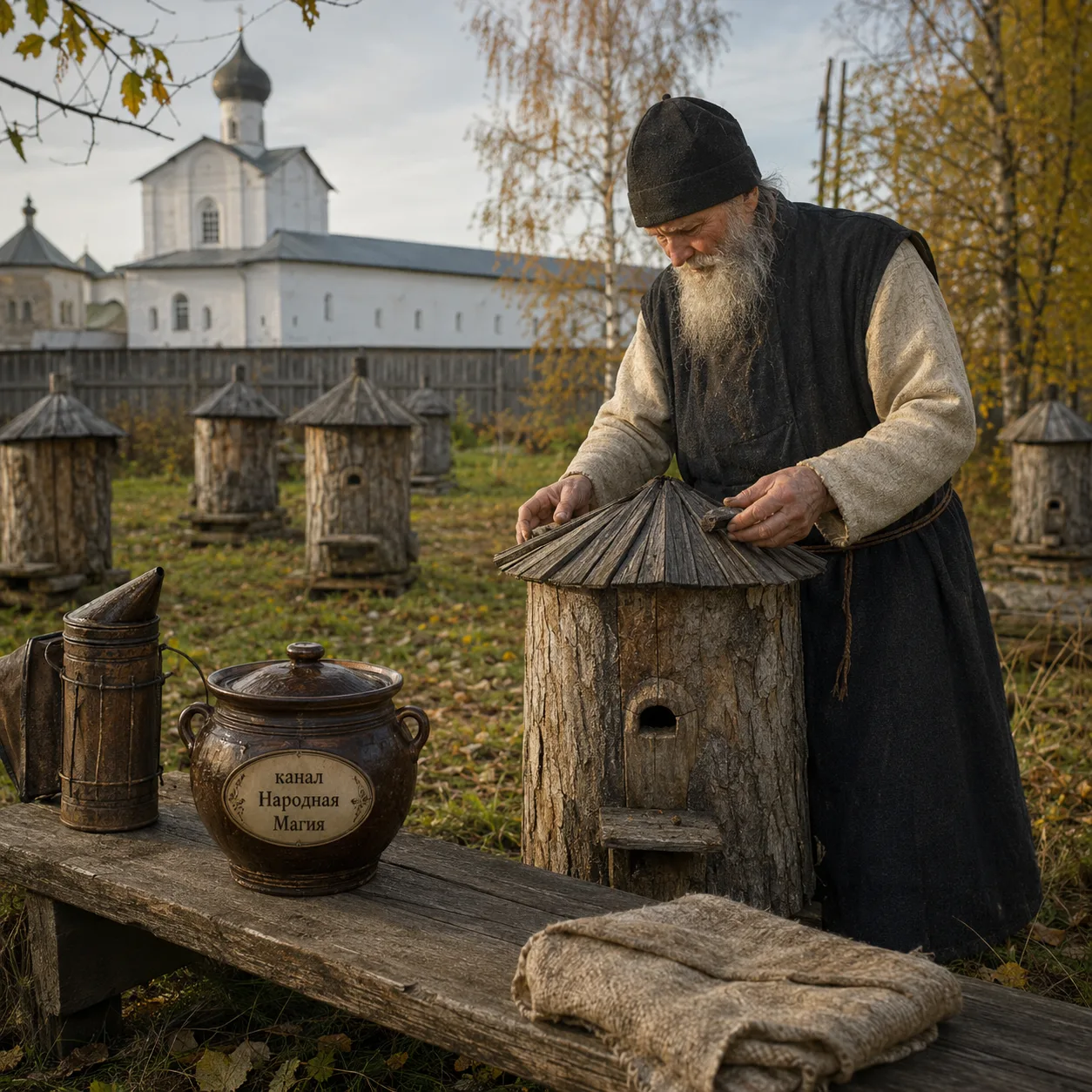 🔍 Откуда пошло — улья в погреб ставь